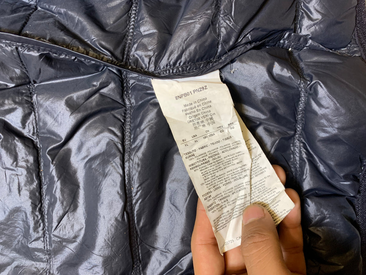 EMORIO ARMANI ULTRA LEIGHT WEIGHT DUCK DOWN FEATHER PUFFER