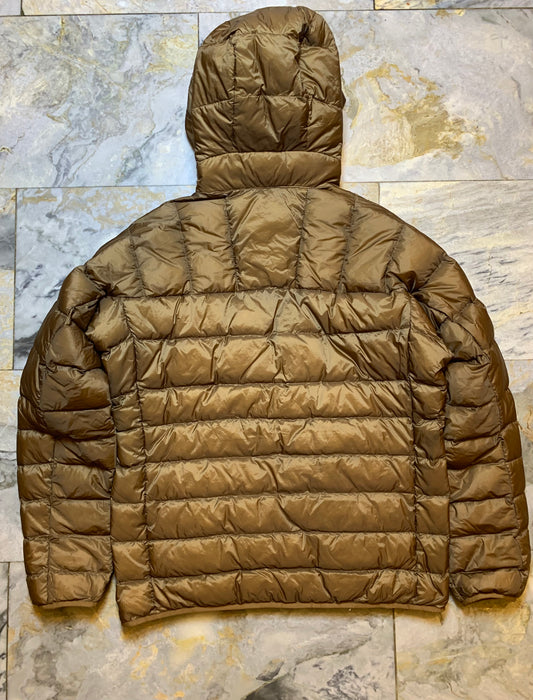 UNIQLO PACKABLE ULTRA LEIGHT WEIGHT DUCK DOWN FEATHER HOODIE PUFFER