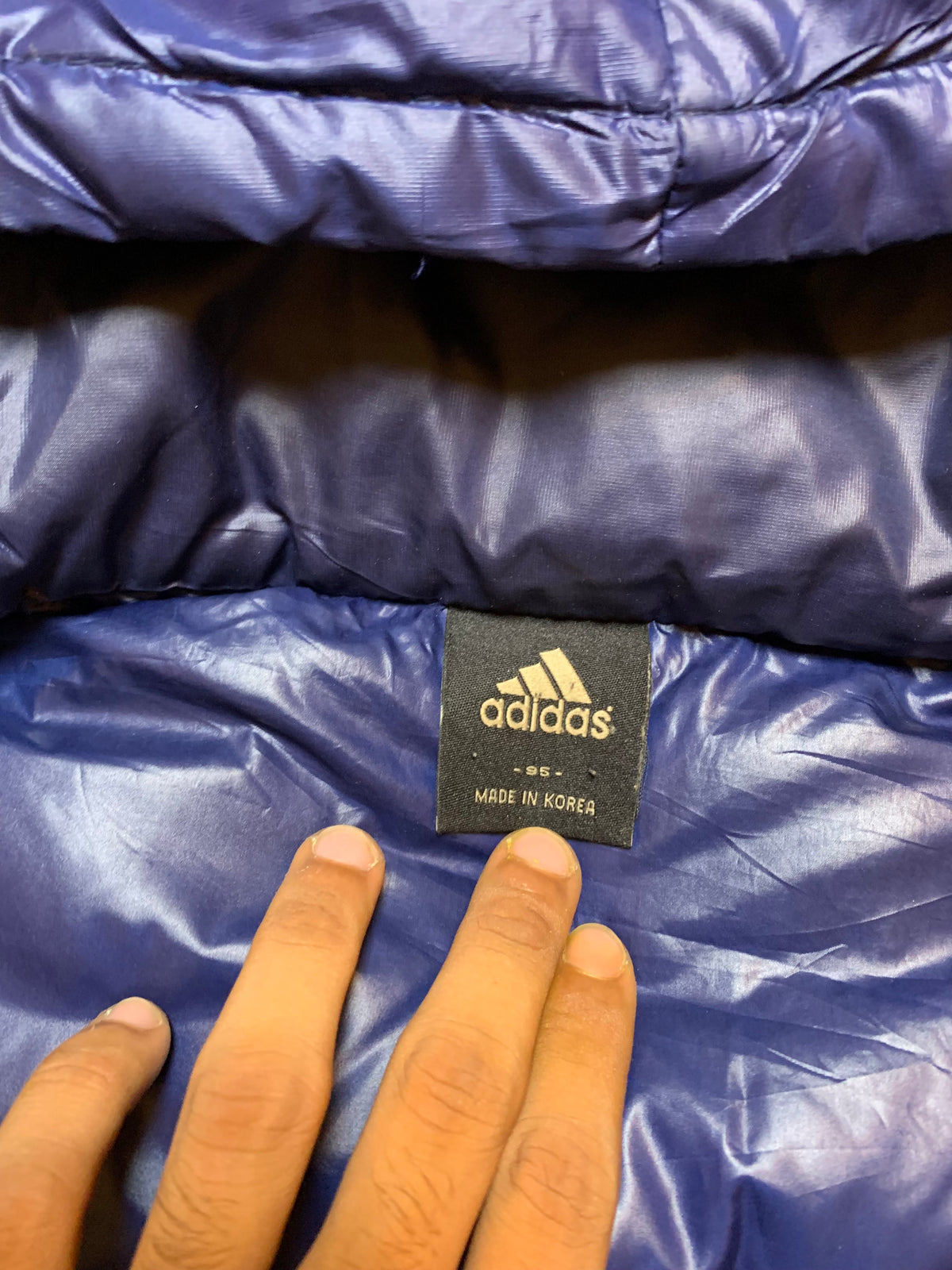 ADIDAS LEIGHT WEIGHT DUCK DOWN FEATHER PUFFER