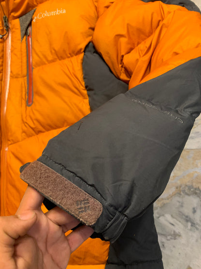 COLUMBIA OMNHI WIND DUCK DOWN FEATHER  PUFFER XL
