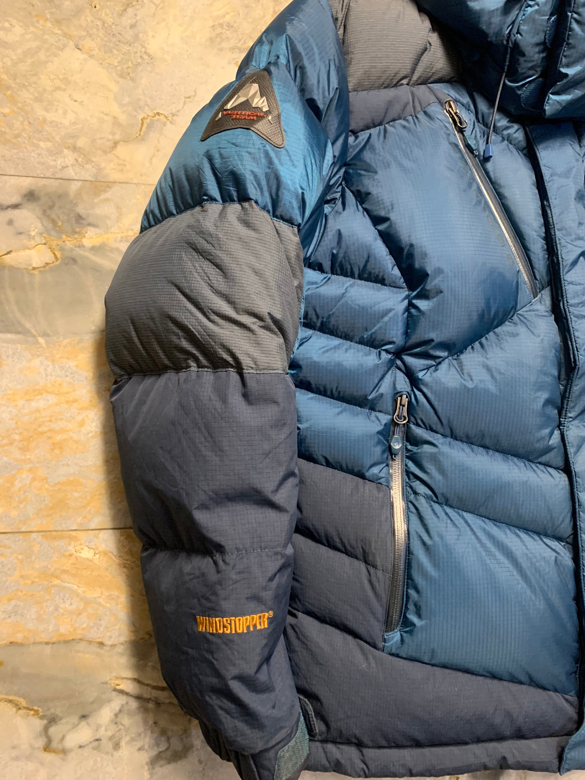 LAFUMA WINDSTOPPER HELIDS FRESHHEAT SYSTEM DUCK DOWN FEATHER PUFFER ( LARGE )
