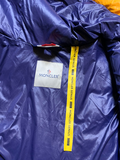 MONCLER YELLOW GENUIS 2  1952 VENANT GOOSE DOWN FEATHER PUFFER  (Mediuim)