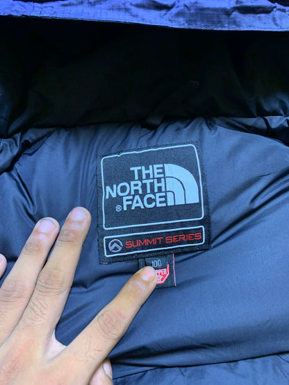 THE NORTH FACE WINDSTOPPER SUMMIT SERIES DUCK DOWN FEATHER PUFFER (LARGE)
