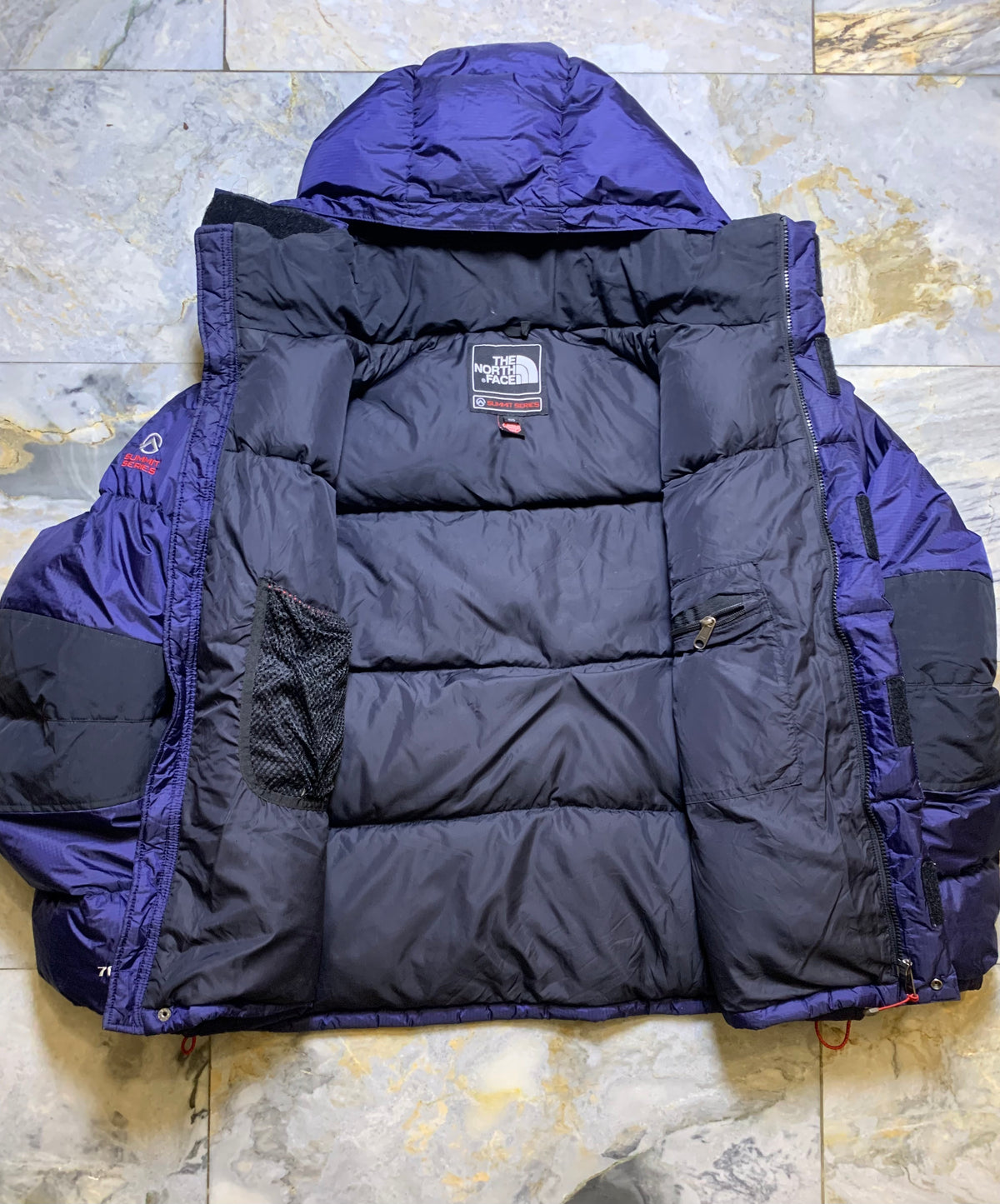 THE NORTH FACE WINDSTOPPER SUMMIT SERIES DUCK DOWN FEATHER PUFFER (XL)