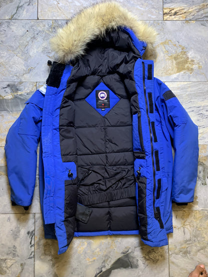 CANADA GOOSE DOWN FEATHER PARKA JACKET (LARGE)