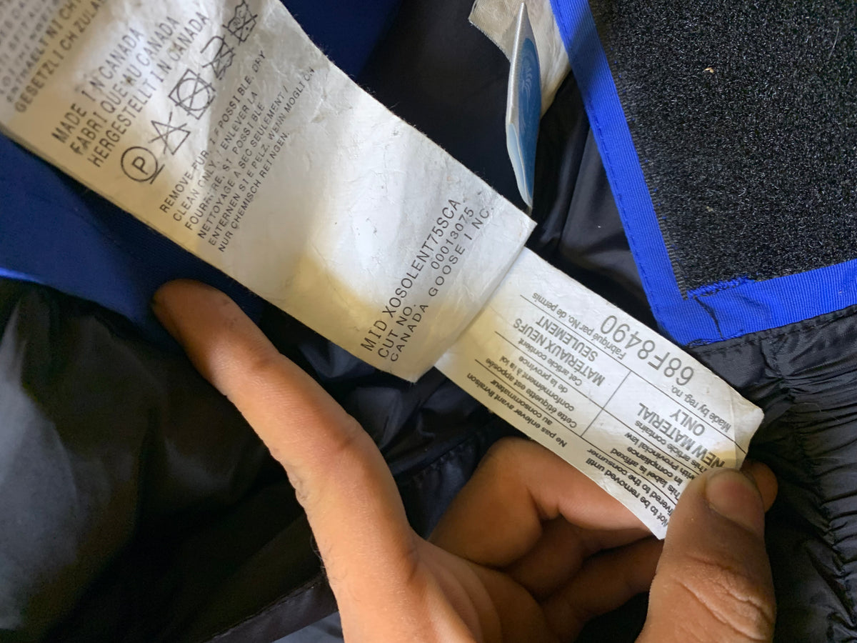 CANADA GOOSE DOWN FEATHER PARKA JACKET (LARGE)