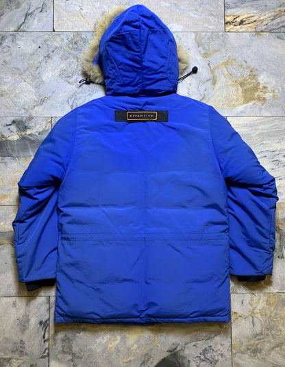 CANADA GOOSE DOWN FEATHER PARKA JACKET (LARGE)
