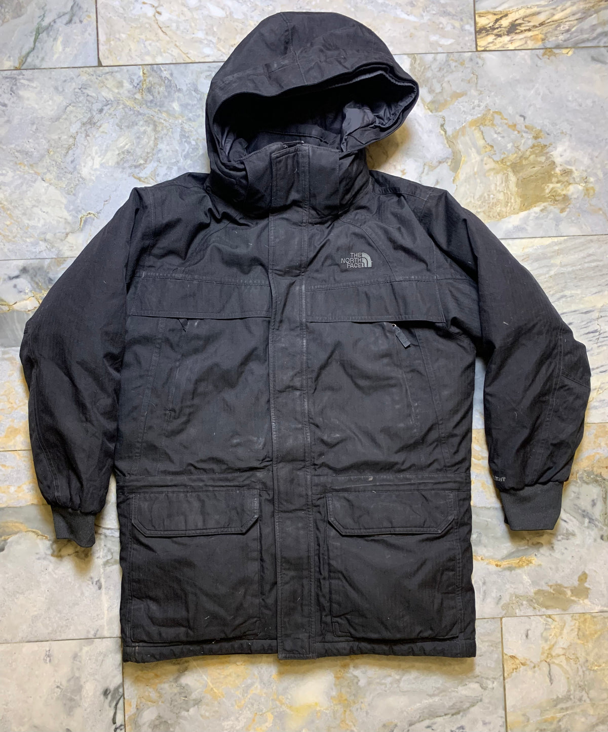 THE NORTH FACE HYVENT DUCK DOWN FEATHER LONG PUFFER (MEDIUIM)