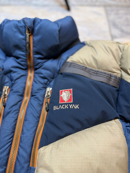 BLACK YAK EXTREME PEAK GOOSE DOWN FEATHER OMNI SHEILD PUFFER (XL)