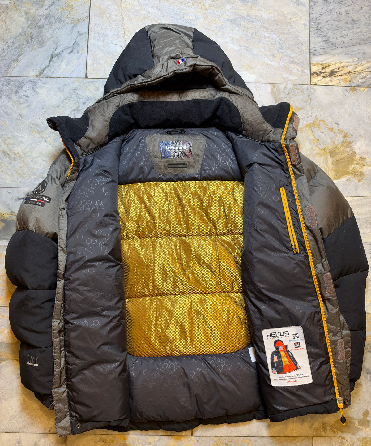 LAFUMA VERTICAL HELIDS FRESHHEAT SYSTEM DUCK DOWN FEATHER PUFFER (XL)