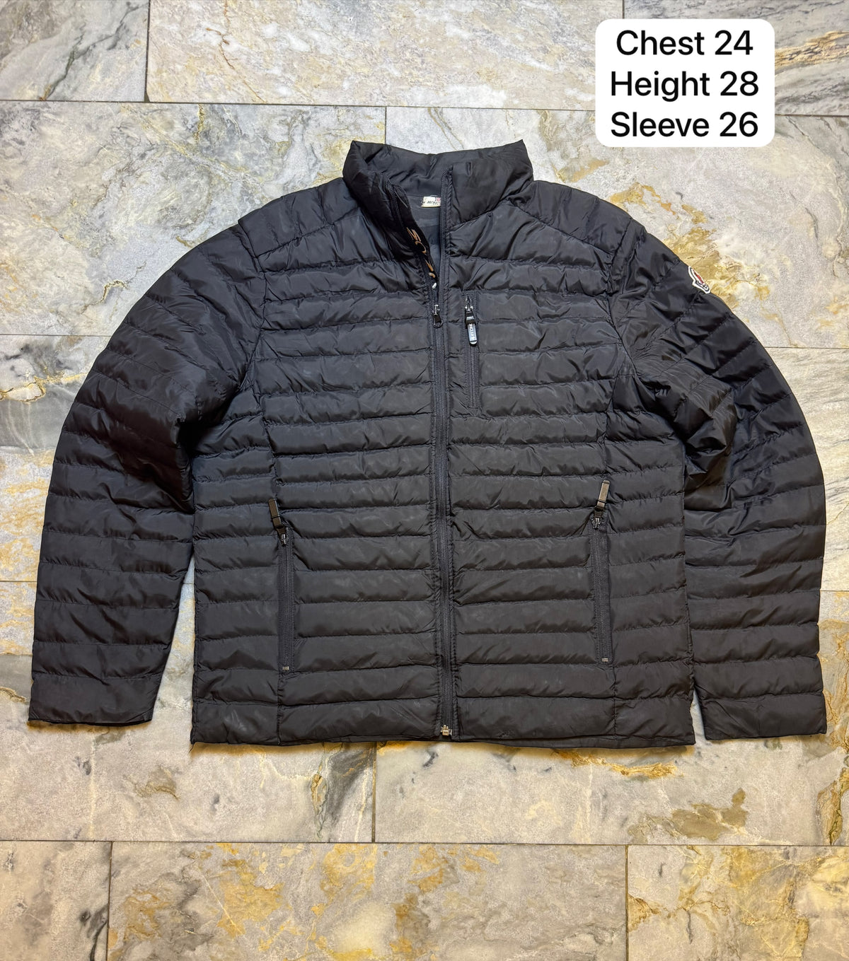 MONCLER BLACK SMART PUFFER