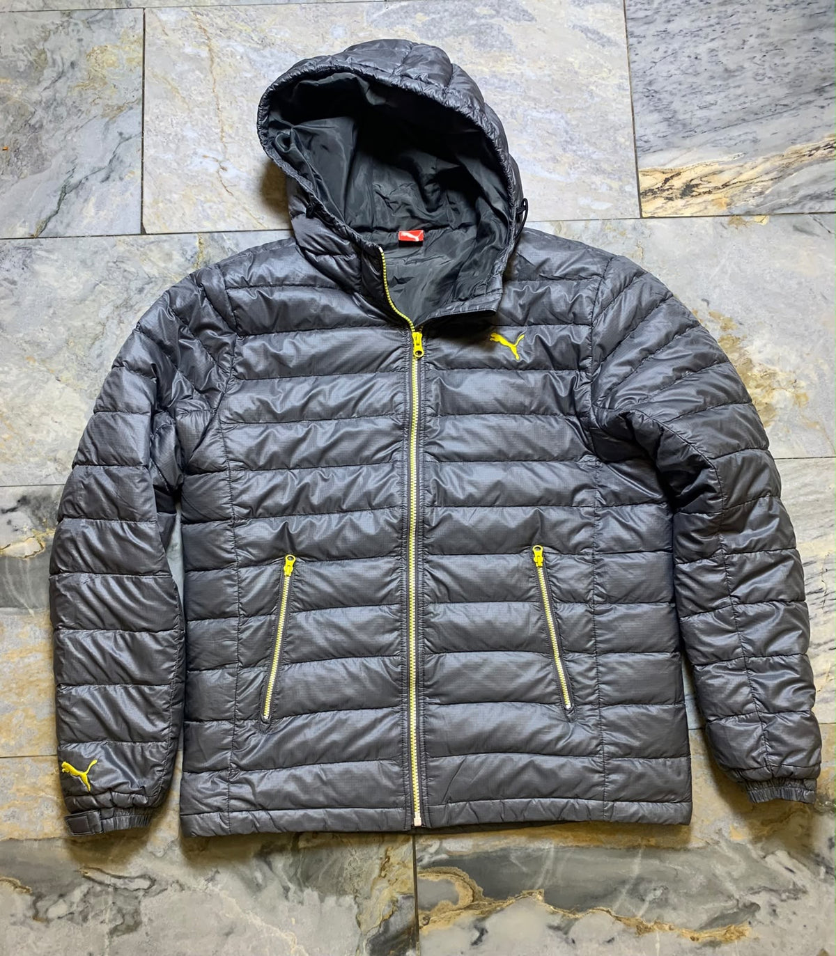 PUMA HOODIE DUCK DOWN FEATHER PUFFER