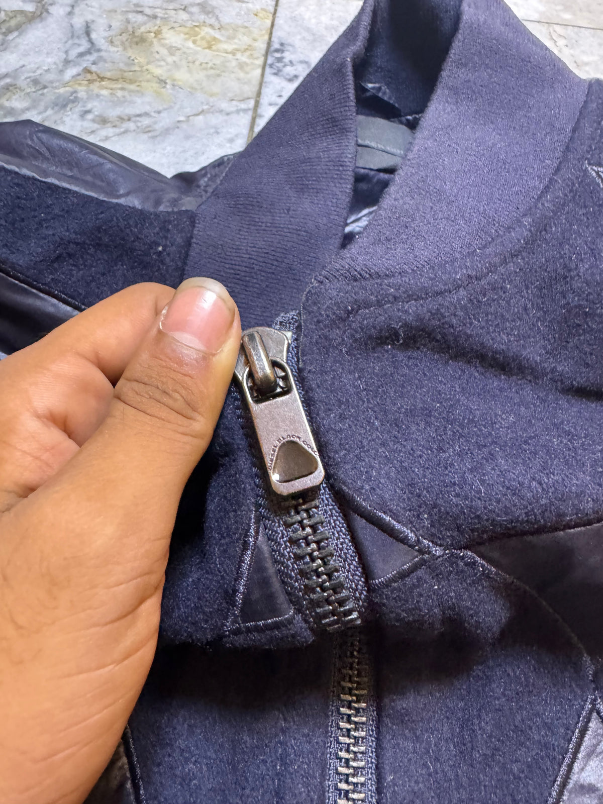 DIESEL BLACK GOLD ZIPPER